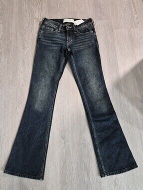 Hollister Dark Wash Flared Jeans - Size 24  - New With Tags